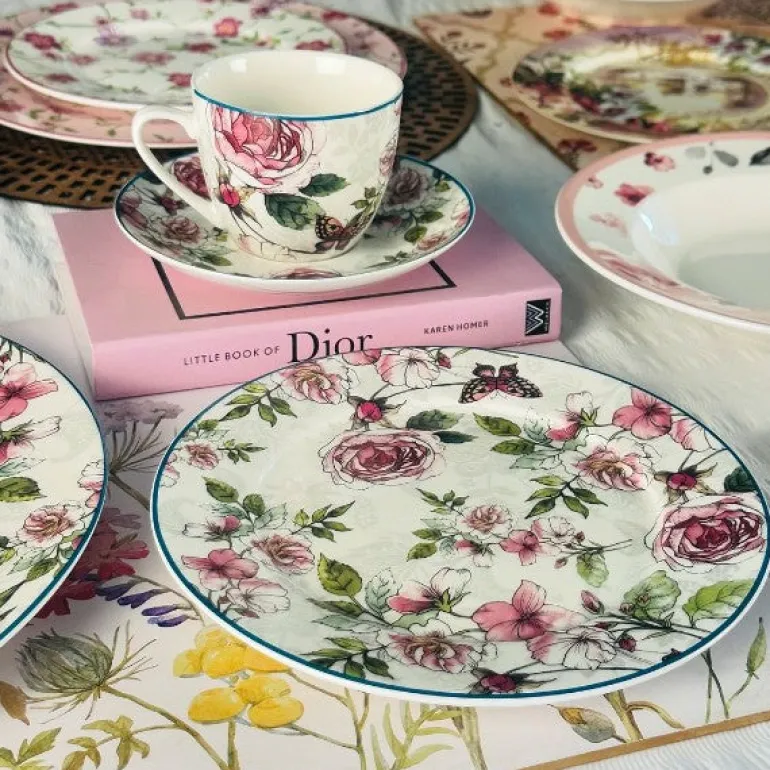 Garden Elegance (18 piece plate set)