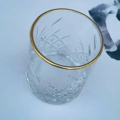 Glasses - Timeless Gold Rimmed Tumbler 3mm