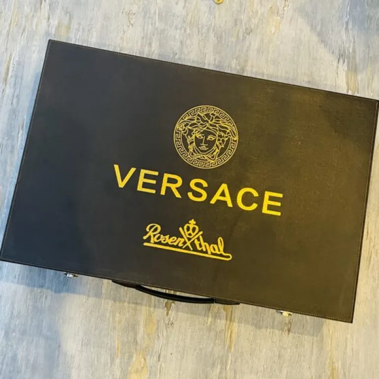 Golden Elegance Versace-inspired Tea Affair (24 piece tea set for six)