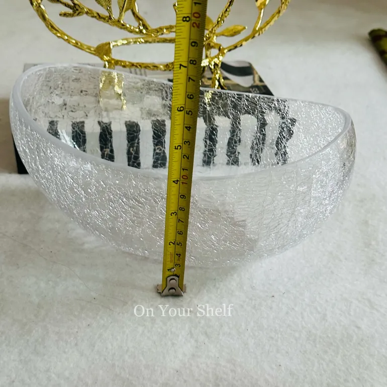 Golden Leaf Cradle Bowl