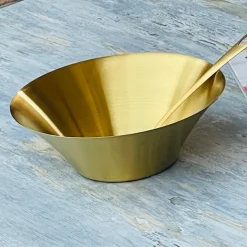 Golden Majesty Serving Bowl