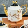Golden Twilight Rose (24 piece tea set)