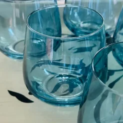 Grace Blue Glasses (set of six)