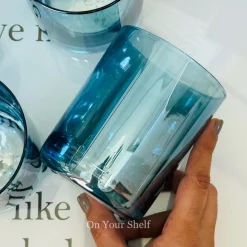 Grace Blue Half Glass (Set Of Six)
