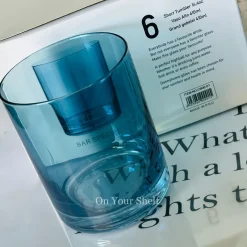 Grace Blue Half Glass (Set Of Six)