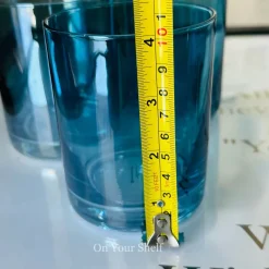Grace Blue Half Glass (Set Of Six)