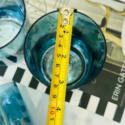 Grace Blue Half Glass (Set Of Six)