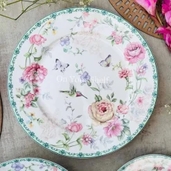Hummingbird Garden - 18 Piece Plate Set