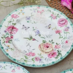 Hummingbird Garden - 18 Piece Plate Set