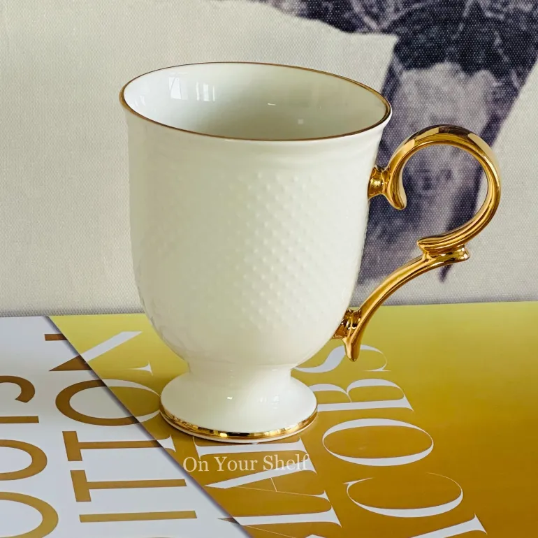 Imperial Crest Mug In Gold/Silver