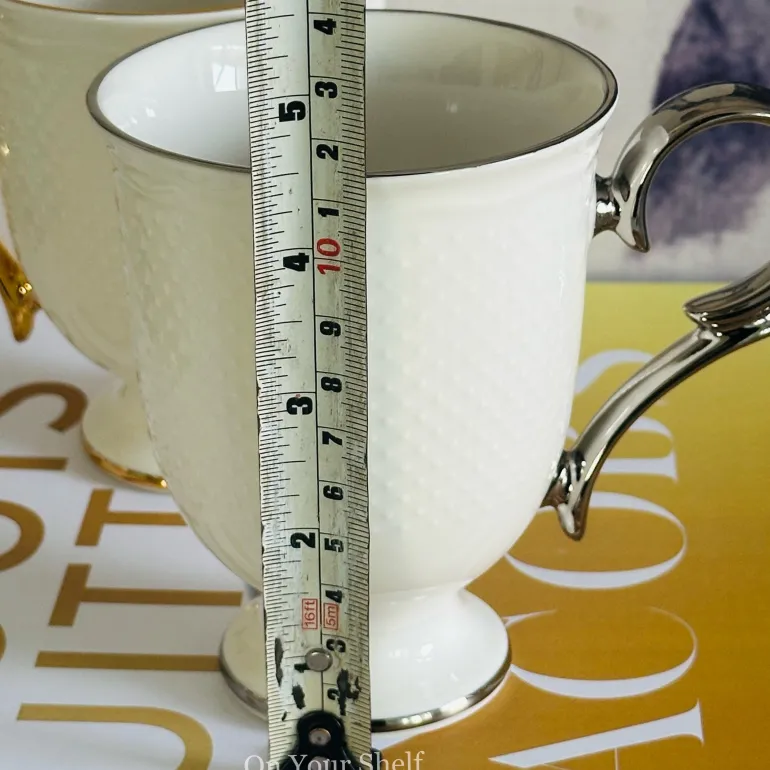 Imperial Crest Mug In Gold/Silver