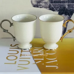 Imperial Crest Mug In Gold/Silver