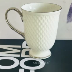 Imperial Lattice Mug Gold/Silver