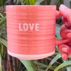 Inspiration Coffee Mug Love Pink