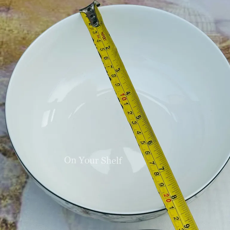 Japanese Grey Floral Serene - 18 Piece Plate Set