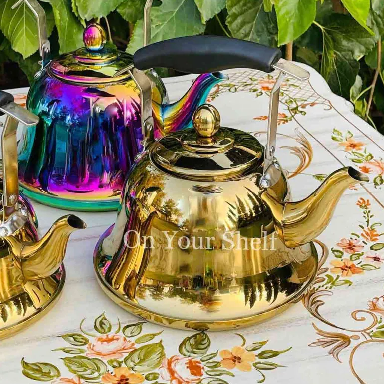 Kettle Stainless Steel Gold - 2L