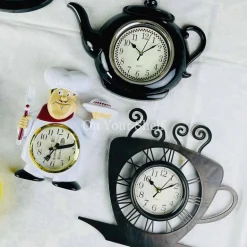 Kitchen Clock Red Chef