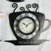 Kitchen Clock Tea Cup