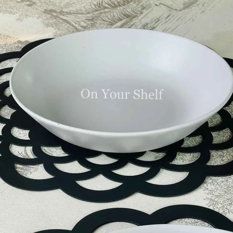 Laser Cut Black Leatherette Mat