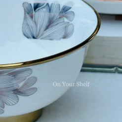 Lilac Floral (20 Piece Soup Set)