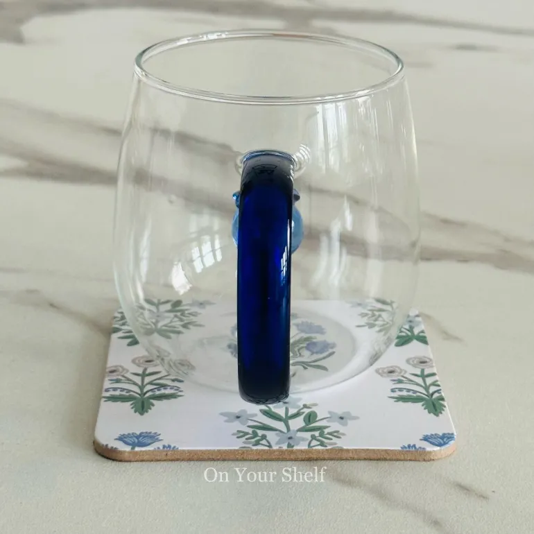 Little Blue Tulip Charm Mug(Single Piece)