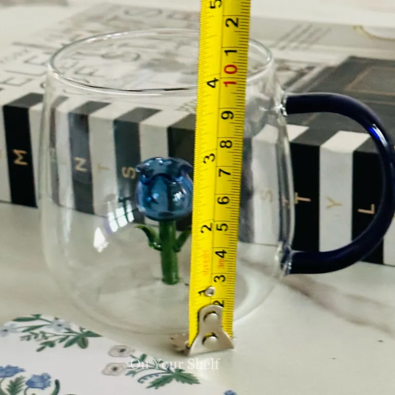 Little Blue Tulip Charm Mug(Single Piece)