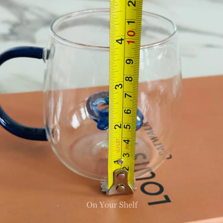 Little Blue Whale Charm Mug (Single Piece)