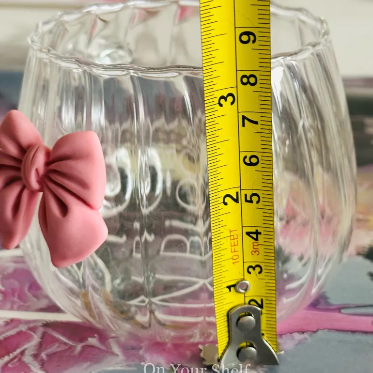 Little Pink Bow Charm Mug (Set Of Six)