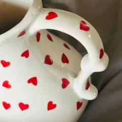 Little Red Heart Jug