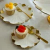 Luxury Classic Tulip Quater Plate (single piece)