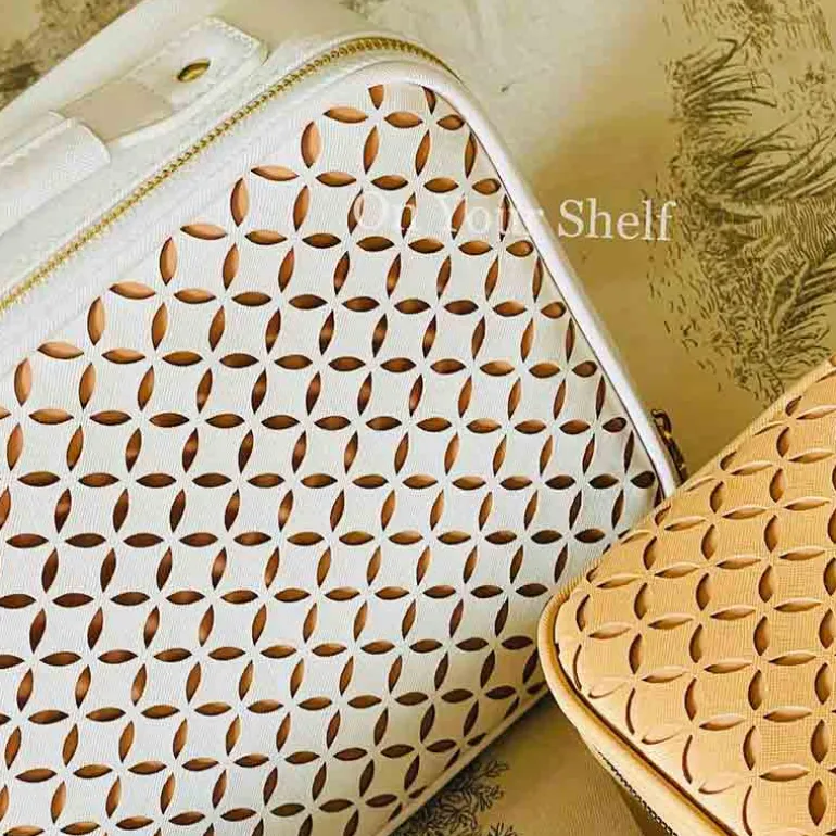 Make Up Storage and Travel Bag - Gold