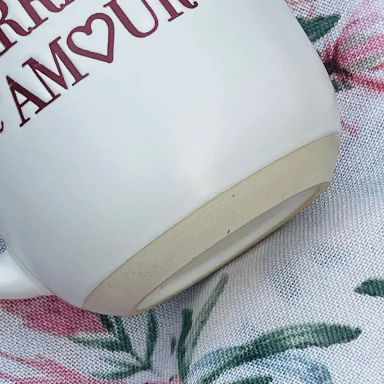 Marraine Amour In White (single mug)