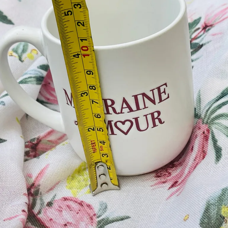 Marraine Amour In White (single mug)