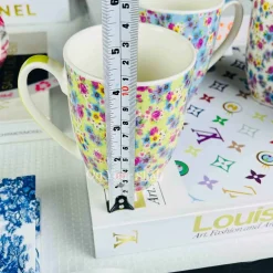 Mugs Daisy Spring Set of Four