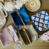 Napkins Plain Deep Colours-Light Puce