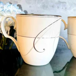 Noritake Mug Wave Platinum