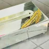 Orchid Tissue Box Silver Banana Leaf