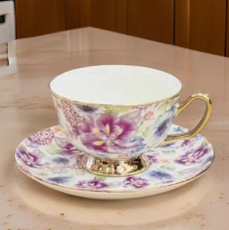 Pansy Love (24 piece tea set)