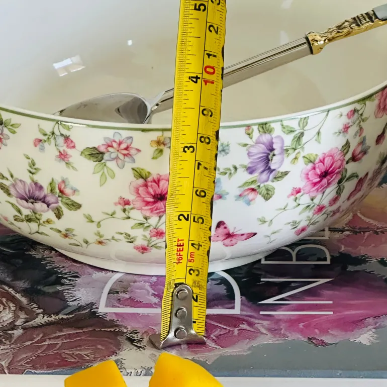 18 Piece Plate Set Floral Gardens