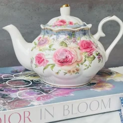 24 Piece Tea Set English Roses