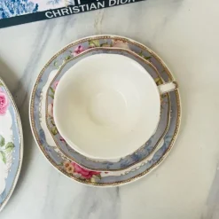 24 Piece Tea Set English Roses