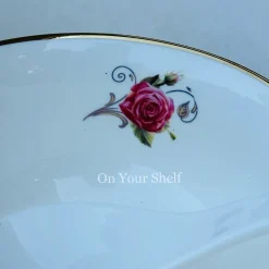 Pink & White Rose Soup Set (20 Piece Soup Set)
