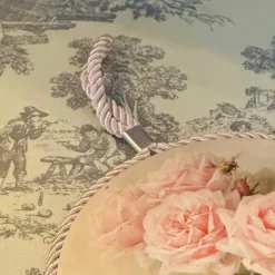 Pink Rose Casserole Coaster (6.5 Inches)