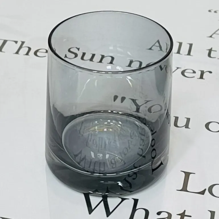 PrismCraft Spectrum Glass Set: A Symphony of Elegance in Four Colors (set of four)