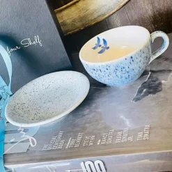Rain Darlings Cup Saucers set of six