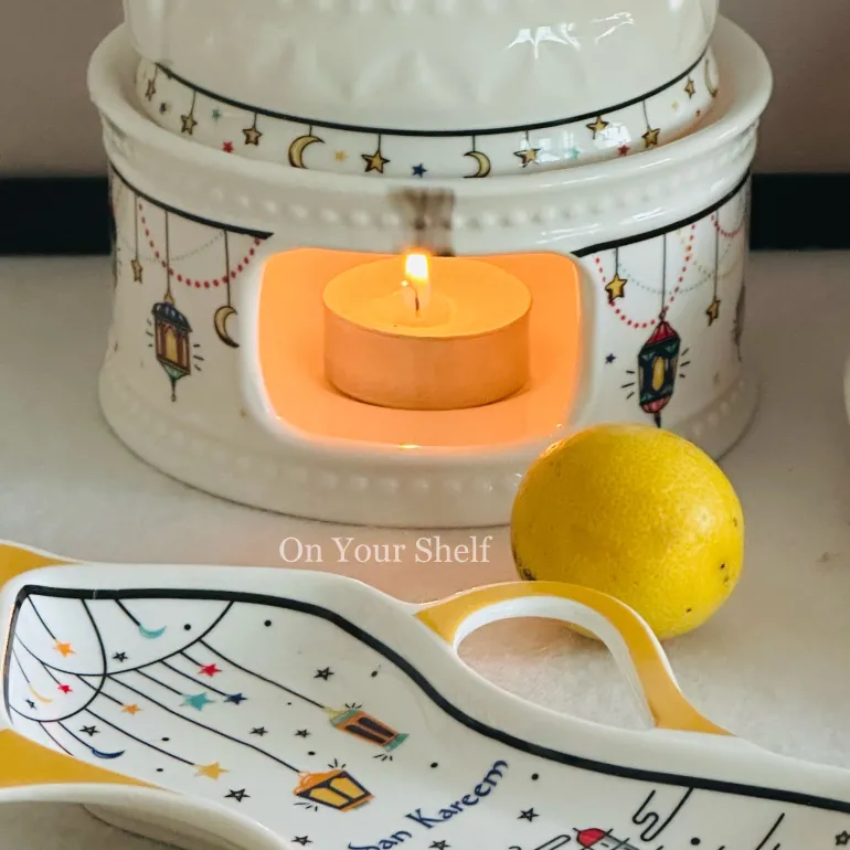 Ramazan Glow Tea Warmer (One Teapot & One Burner)