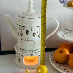 Ramazan Glow Tea Warmer (One Teapot & One Burner)