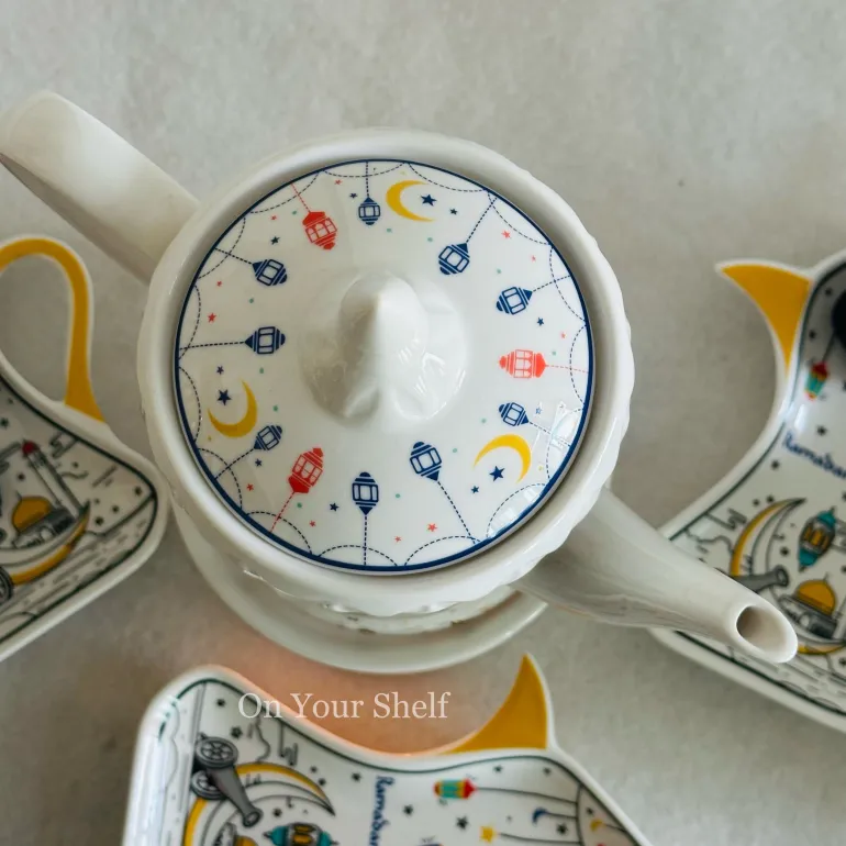 Ramazan Glow Tea Warmer (One Teapot & One Burner)