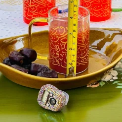 Ramazan Kareem Glass Mugs (Single Of Six)