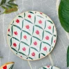 Red Tulip Quater Plate (single piece)